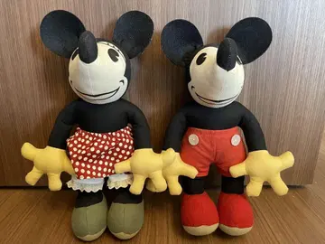 레트로 빈티지 미키 미니 페어 봉제 인형