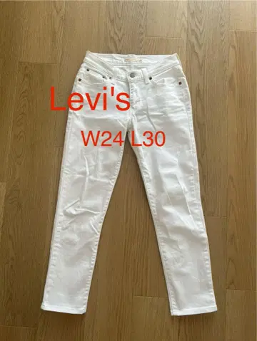 Levi's 화이트 데님 W24 L30