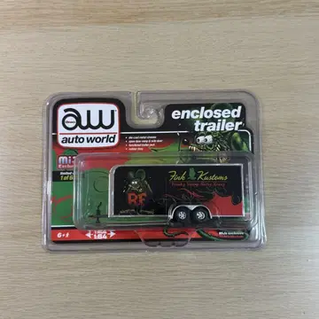 1/64 미니카 Auto World Rat Fink 트레일러