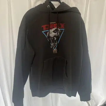 Mahagrid 공룡 프린트 후드티 1993 투어