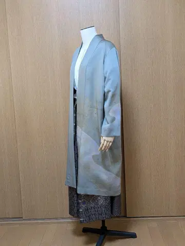 기모노 리메이크 가디건 코트 호몬기 프리 사이즈 L~LL