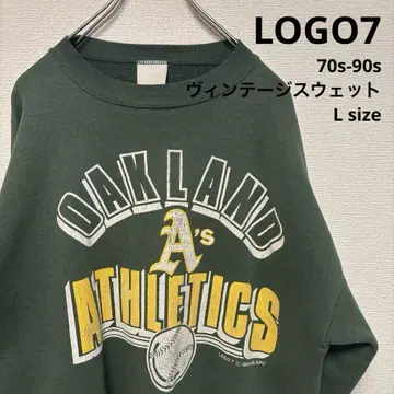 [ USED ] LOGO7 맨투맨 70s-90s [ 새상품급 ]