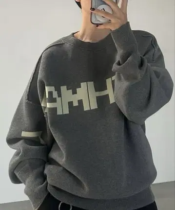 크누스 마프 로고 니트