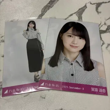 노기자카 카키 하루카 어깨 트임 상의 세미 컴프