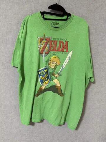Zelda T셔츠 XL 그린