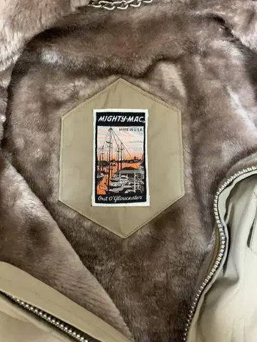 USA MIGHTY MAC 마이티 맥 후드 보아 자켓 40