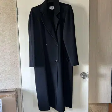 GERARDI 블랙 롱 코트 42