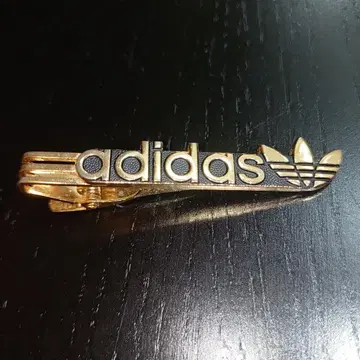 adidas 넥타이핀 빈티지 레어 골드 당시 물건