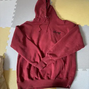 XLARGE 레드 후드티 L 사이즈