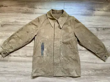 1940s 프렌치 빈티지 SNCF 워크 자켓 턱 스트랩 포함 국철