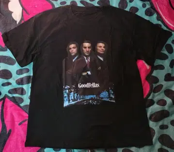 Goodfellas 영화 무비T셔츠 블랙 L~XL 갱스터 마피아