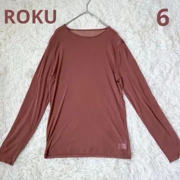 6 ROKU 뷰티앤유스 유나이티드 애로우즈 시어 티셔츠