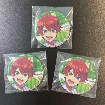 컬러풀 피치 쟈파파 씨 파라피치 캔뱃지 x 3