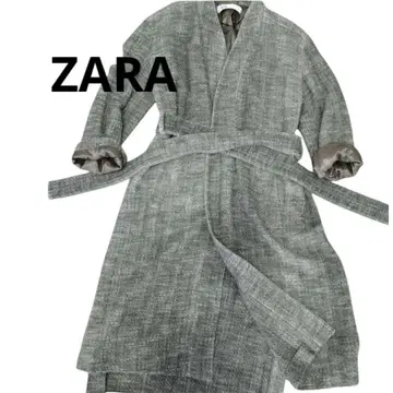 ZARA 자라 가운 코트 롱 그린 L 사이즈