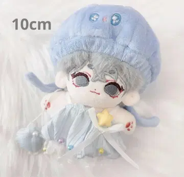 무속성 봉제 인형 10cm 해파리 옷 갈아입기 수족관 코스프레 옷