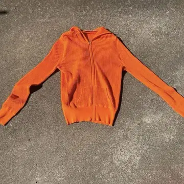Polo Jeans Co. 써멀 집업 후드티 짧은 기장 y2k