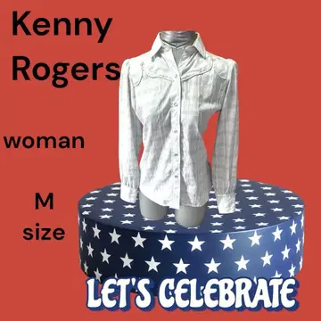 미국제 빈티지 케니 로저스 웨스턴 셔츠 가을/겨울 M 사이즈