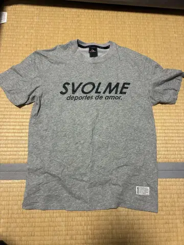 SVOLME 그레이 T셔츠