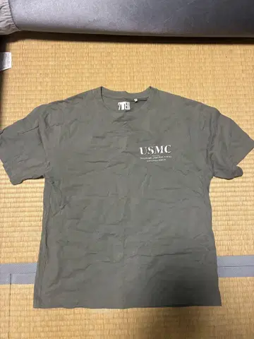 USMC 올리브 그린 T셔츠 L 사이즈