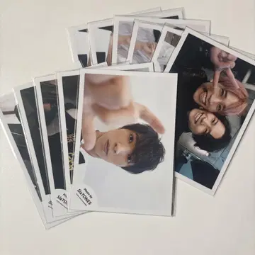 SixTONES 공식 사진 12장 세트