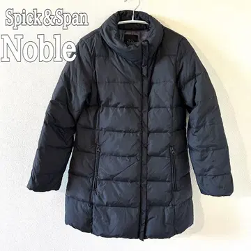 Spick & Span Noble 다운 자켓 코트 블랙