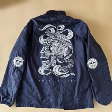 RUDE GALLERY x 마지칼 디자인 나일론 자켓