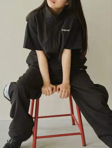 Broken Base 벤틸레이션 팬츠 사이드 메쉬 나일론 팬츠