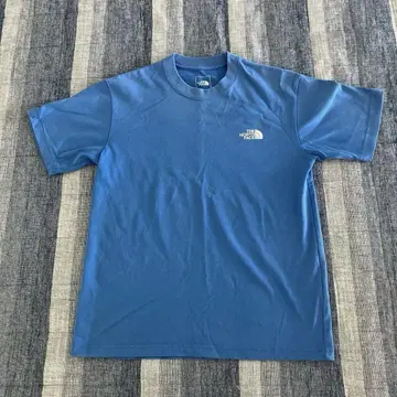THE NORTH FACE 파랑 티셔츠 백프린트 남성용 S