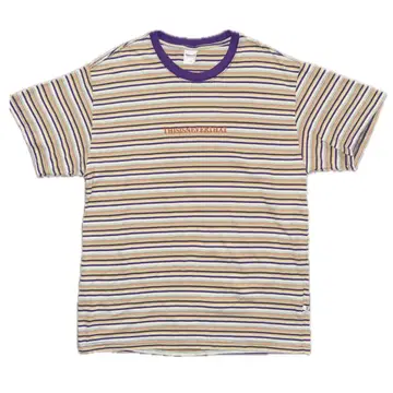 스트라이프 T셔츠 THISISNEVERTHAT L 남성용