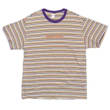 스트라이프 T셔츠 THISISNEVERTHAT L 남성용