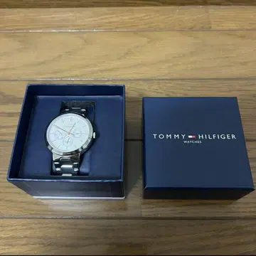 TOMMY HILFIGER 여성용 손목시계 실버