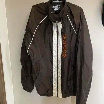 PUMA BROWNS 나일론 자켓