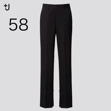 유니클로 플러스J 울 슬림 팬츠 58