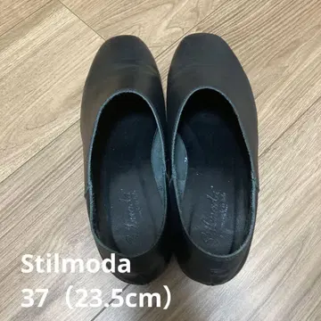 Stilmoda 슬립온 블랙 신발 37 (23.5cm)