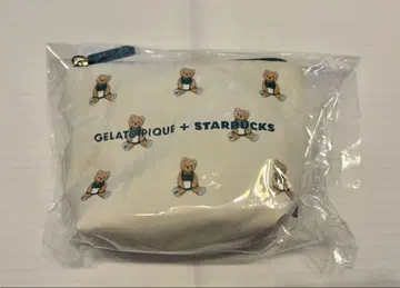 GELATOPIQUE + STARBUCKS 베어 패턴 파우치
