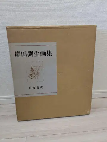 키시다 류세이 화집 1984년 이와나미 서점 박스 포함