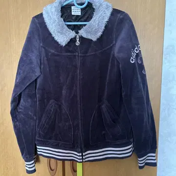 adidas 플리스 자켓 퍼플