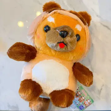 [새상품] 포테구루미 봉제 인형 마메사부로