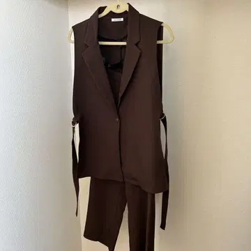 OLIVEdes OLIVE 베스트 팬츠 세트