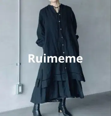 ruimeme 린넨 원피스 21034005 overlap dress