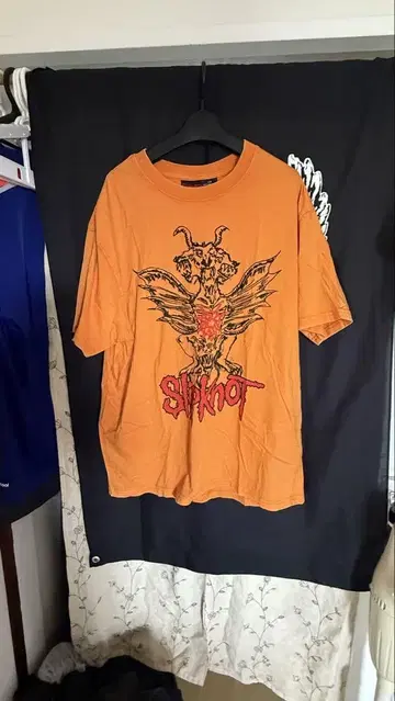 Slipknot 오렌지 티셔츠