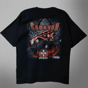 WEST CORST CHOPPERS 몬스터 트랙 T셔츠 블랙 XL