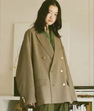 오버사이즈 6버튼 모듬 블레이저 soerte