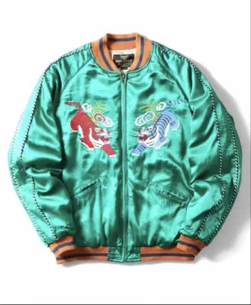 HOUSTON 레이온 스카잔 (HUNDRED TIGER) XL