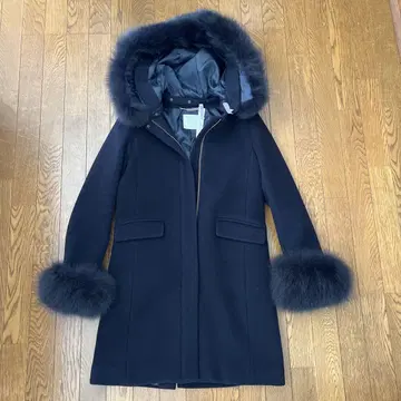 앙데팡당 And Couture 퍼 포함 코트 38 사이즈