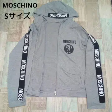 MOSCHINO 모스키노 S 사이즈 저지 그레이 후드