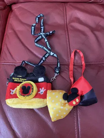 미키마우스 숄더 코인 케이스, 나비 넥타이 세트