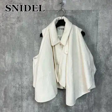 SNIDEL 23AW 숏 기장 판초