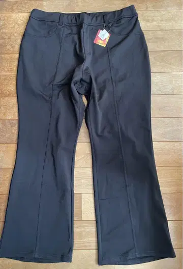 택 포함 새상품 TEIJIN 속기모 팬츠 4L 3XL 블랙 큰 사이즈
