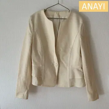 ANAYI 플럼 노카라 자켓